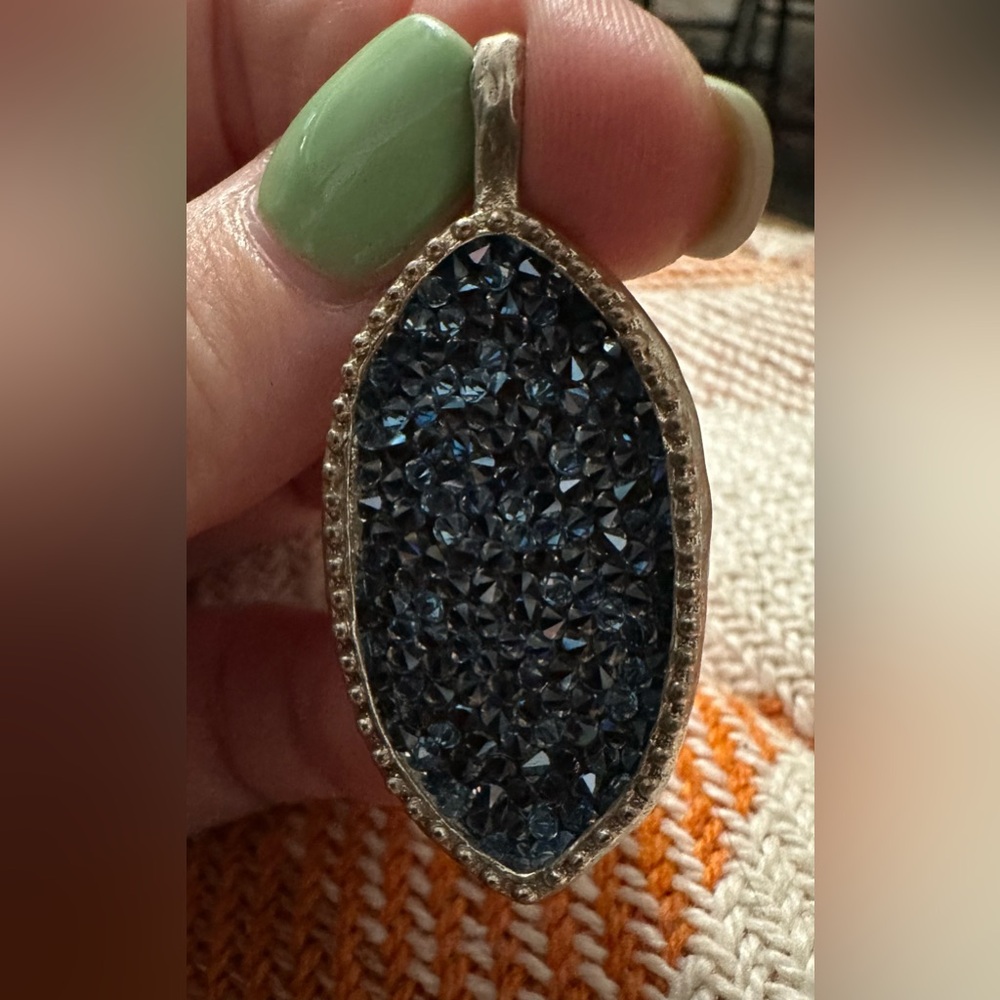 Waxing Poetic pendant